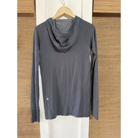 Lululemon Swiftly Tech Hooded 1/2 Zip Size 6 W3BF5S - Picture 3 of 9